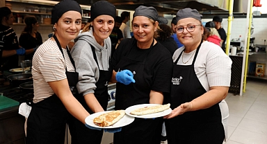 Duyma engelli şefler, vegan mutfağını deneyimledi