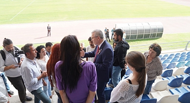 EÜ 20 Mayıs Stadyumu kış dönemine hazır