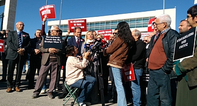 Gazeteciler AYM önünde adalet nöbetinde!