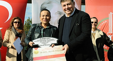 Karşıyaka'nın en güzel balkon ve bahçesi seçildi