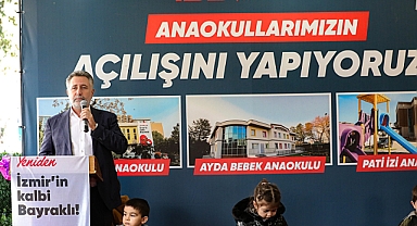 Bayraklı Belediyesi, anaokullarının açılışını yaptı