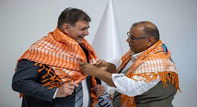 Yörüklerden Başkan Tugay'a renkli ziyaret