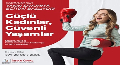 Kadınlara Ücretsiz Yakın Savunma Eğitimi