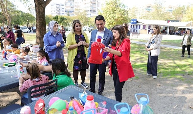 Başkan Önal, çocuklar ve annelerle doğa için buluştu