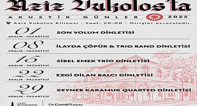 Aziz Vukolos Kilisesi’nden müzik yükselecek