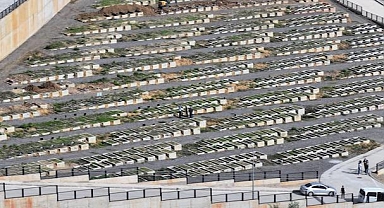 Örnekköy'de çift katlı mezarlık hizmete açılıyor