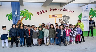 Çocuklara hayvan sevgisi kazandırılıyor