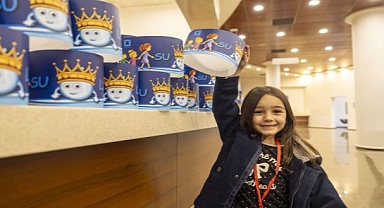 İZSU, yeni yıla miniklerle “Merhaba” dedi