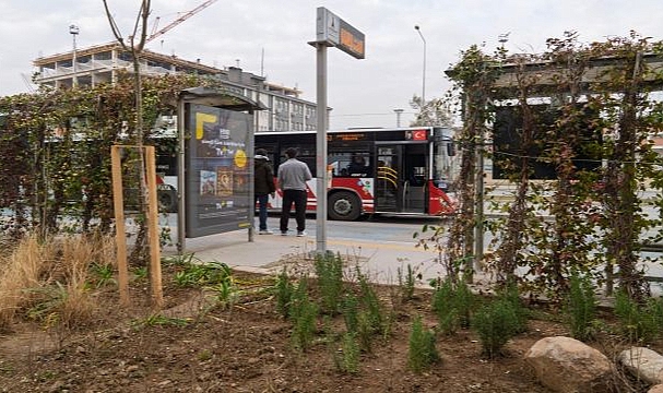 Yeşil duraklarla kente nefes