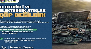 Bayraklı’da Elektronik Atıklar Çöpe Gitmiyor