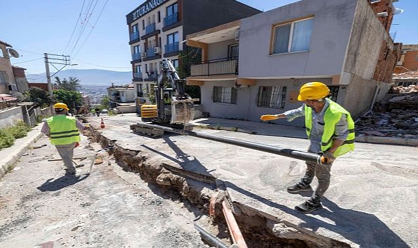 35 kilometrelik içme suyu hattı yenileniyor